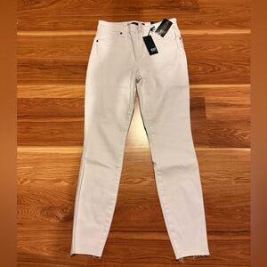 Kut from the Kloth Women's White ankle Skinny Jeans